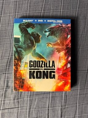 Godzilla vs. Kong Blu-ray + DVD + Digital Code - Colorful Artwork